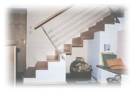 moderne Treppe